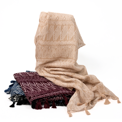 [35813] CHALINA AMPLIA ESTAMPA GEOMETRICA