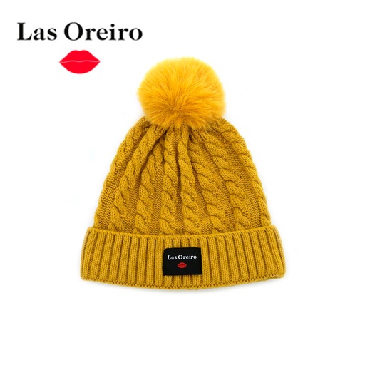 [40760] GORRO CON POM POM OREIRO LOVE