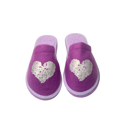 [40931] PANTUFLA DAMA POLAR ESTAMPADA 37-38