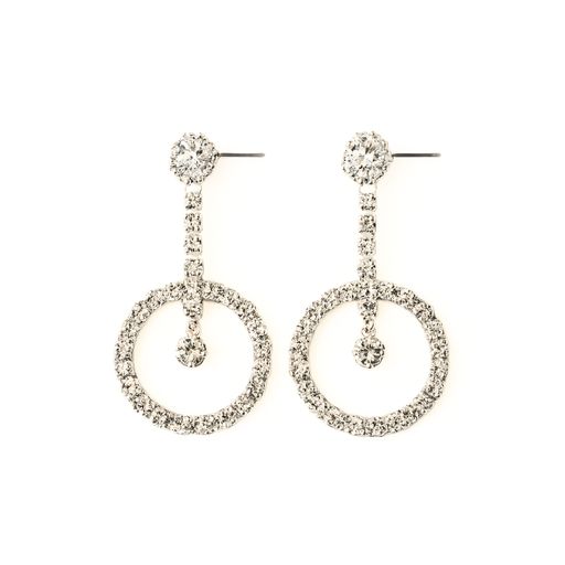 [41948] AROS CON PASANTE Y STRASS RENDONDOS