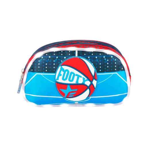 [43336] CARTUCHERA LUZ LED FUTBOL FOOTY