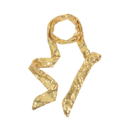 [46913] COLLAR CORBATERO FINO DE LENTEJUELAS