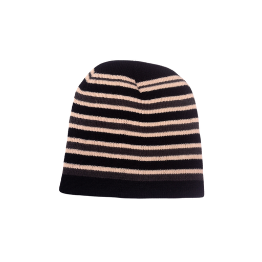 [18053] GORRO DE LANA RAYADO