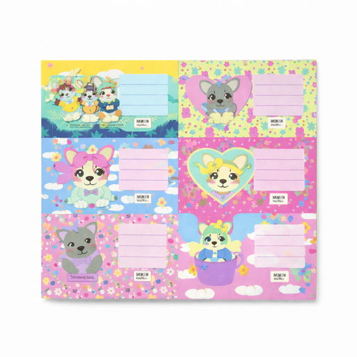 [21731] ETIQUETAS PARA CUADERNO SIMONES