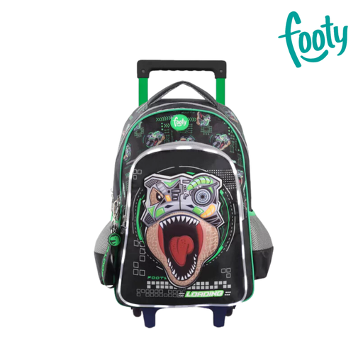 [47827] MOCHILA 18" CARRITO DINO FOOTY