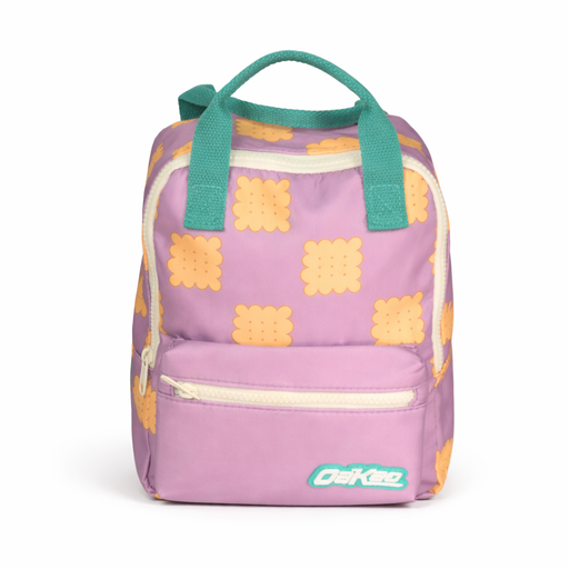 MOCHILA 11" CON LLAVERO Y PINS