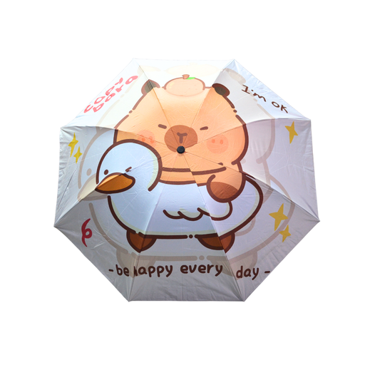 [49499] PARAGUAS ESTAMPADO CAPIBARA