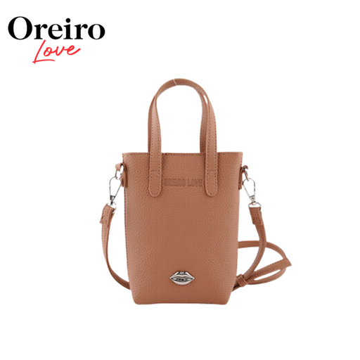 MORRAL BANDOLERA CON APLIQUE OREIRO LOVE