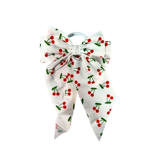 [50580] COLERO SCUNZI MOÑO ESTAMPA CHERRY