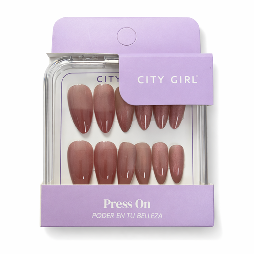 [51481] UÑAS PRESS ON ALMENDRA DEGRADE