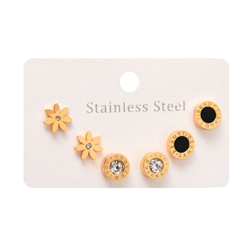 [51832] SET AROS X3 PASANTE ACERO QUIRUGICO