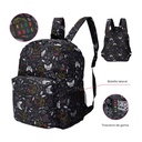 [39729] MOCHILA ESTAMPADA GAMER C/DOS CIERRES 17" 42X15X30CM