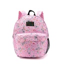 [39776] MOCHILA ESTAMPADA 12" C/DOS CIERRE Y PORTABOTELLA 30X22X10CM