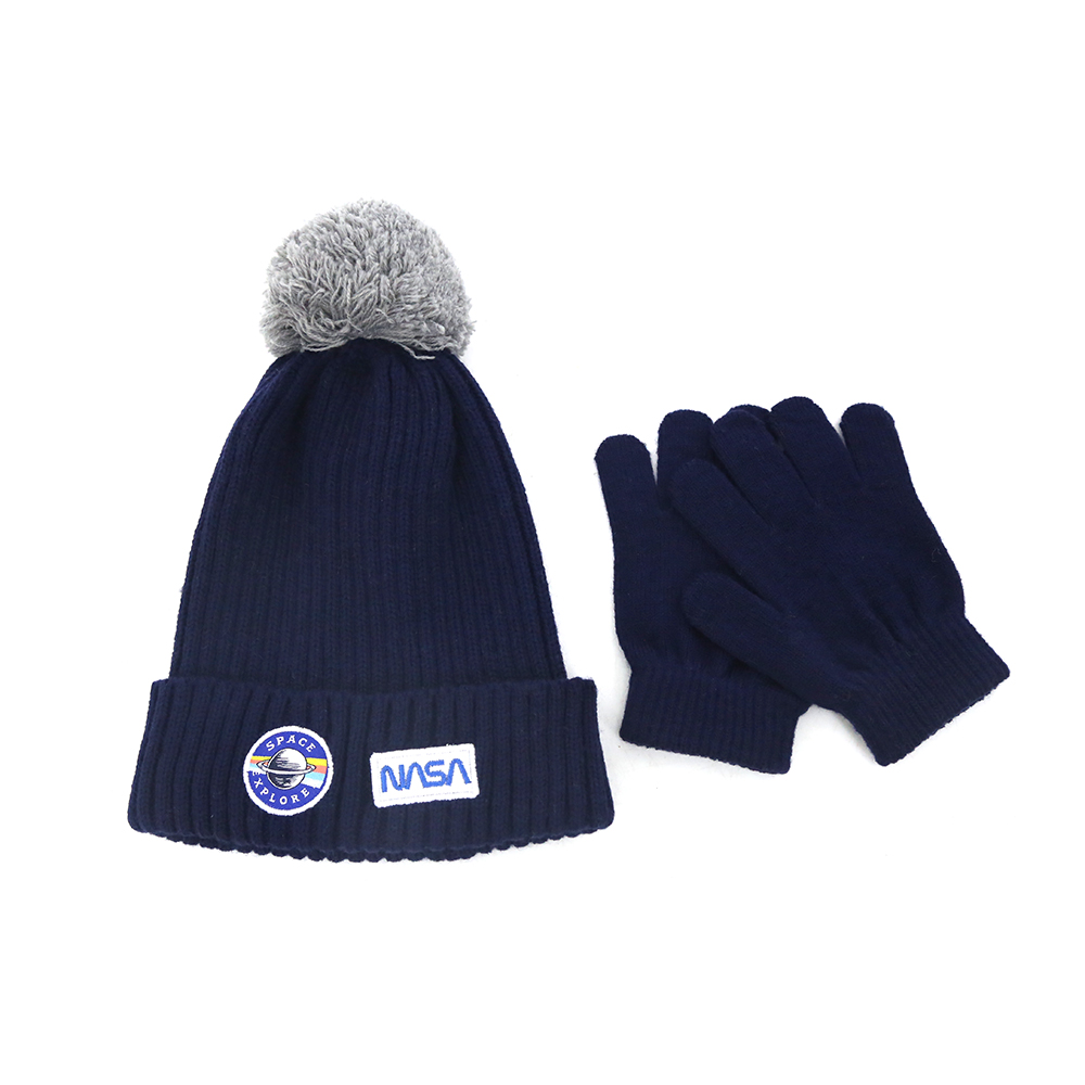 [40734] SET GORRO Y GUANTE NASA