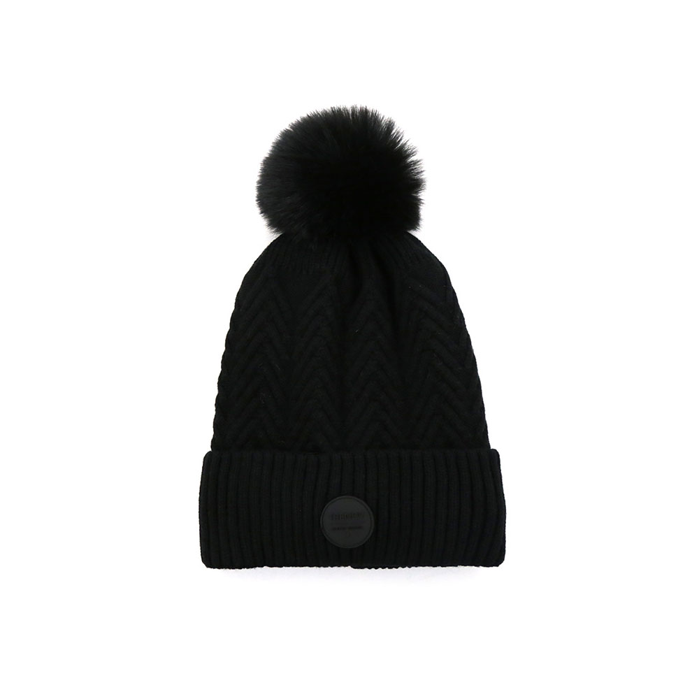 [40759] GORRO CON POM POM 22CM X 19CM