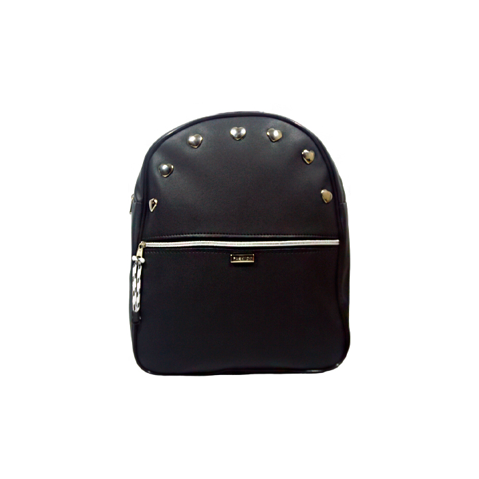 [40905] MOCHILA CUERO PU CON TACHAS