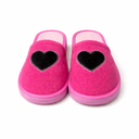[40927] PANTUFLA ALGODON CORAZON 35-36