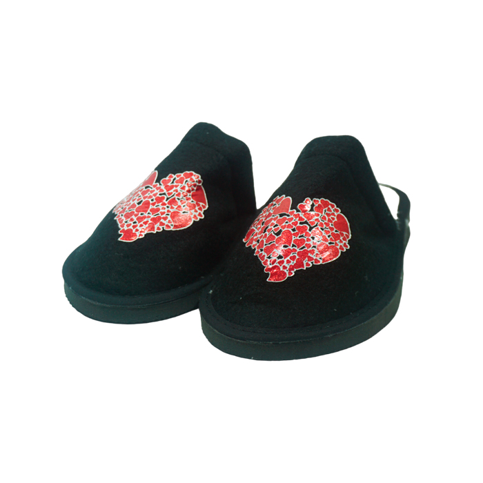 [40930] PANTUFLA DAMA POLAR ESTAMPADA 35-36