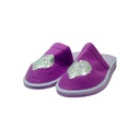 [40930] PANTUFLA DAMA POLAR ESTAMPADA 35-36