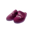 [40930] PANTUFLA DAMA POLAR ESTAMPADA 35-36