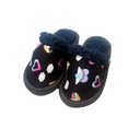 [40936] PANTUFLA ESTAMPADA CON CORDERITO 35-36