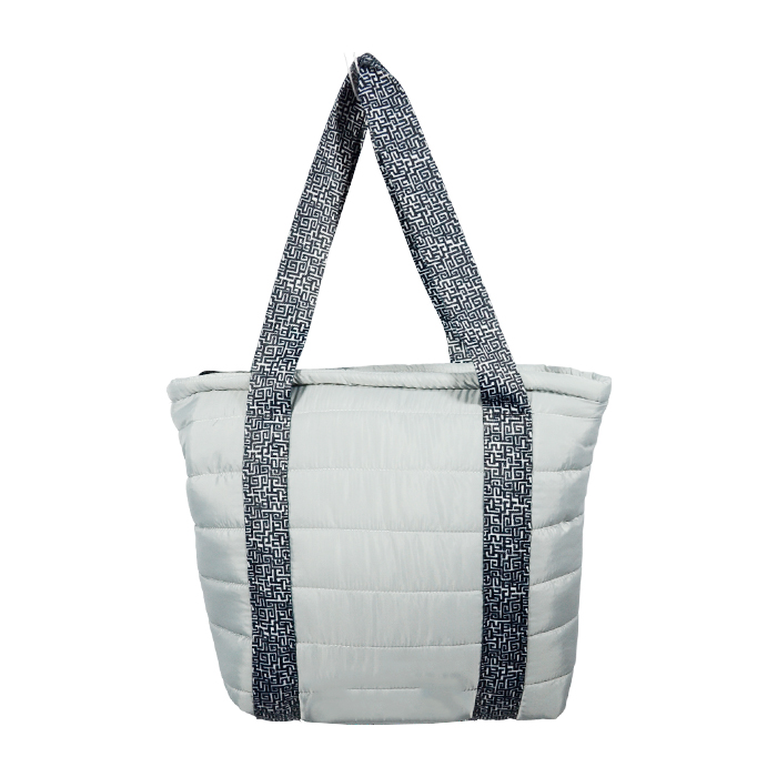 [41540] BOLSO PUFFER C/ CORREA ESTAMPADA