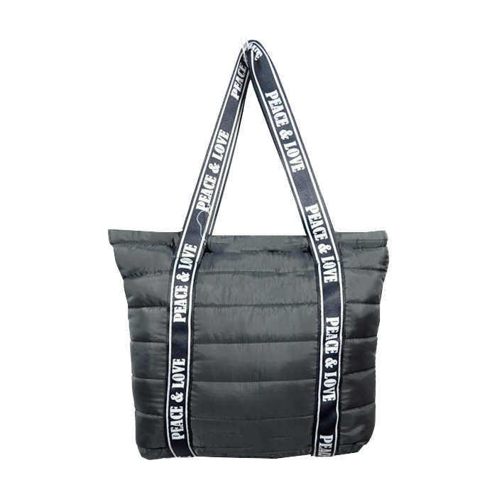 [41540] BOLSO PUFFER C/ CORREA ESTAMPADA