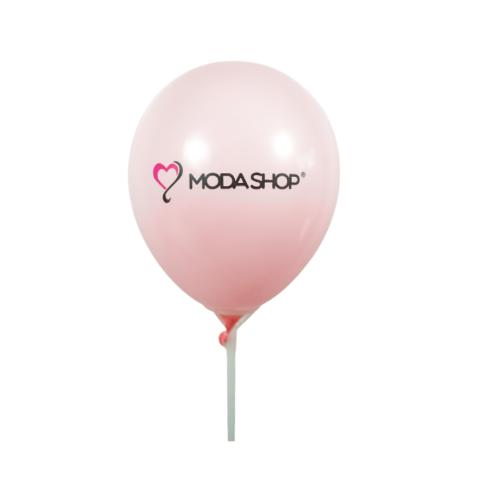 [41773] GLOBOS MODASHOP 12" PULGADAS POR 2 (NO INCLUYE PALITO)