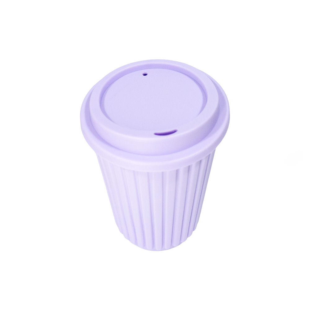 [42249] VASO RAYADO CON TAPA PASTEL