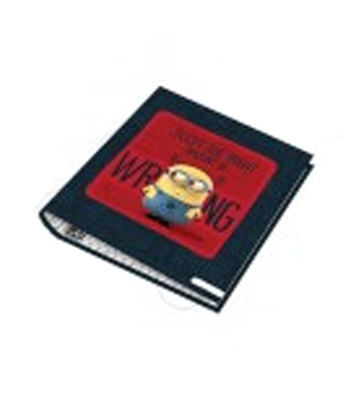 [L8577] CARPETA 3 ANILLOS CARTONE MINIONS