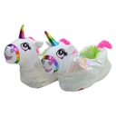 [28414] PANTUFLONES UNICORNIO CON ALAS TALLE 1    33-34