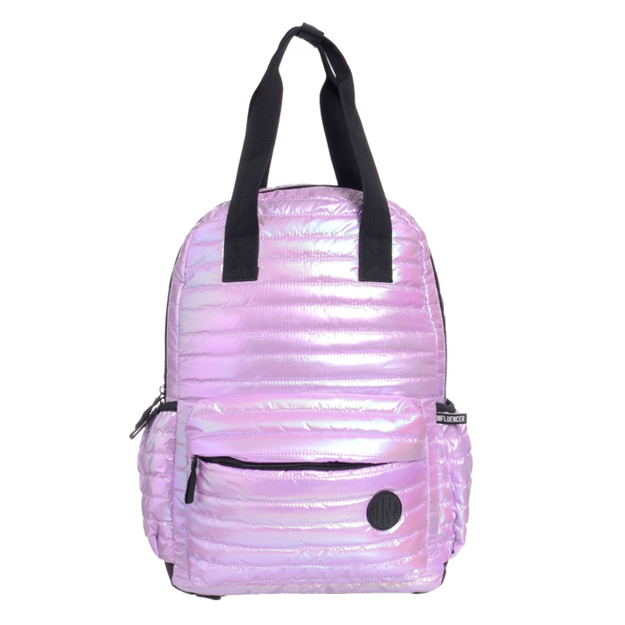 [32875] MOCHILA HOLOGRAFICA INFLUENCER 18 PULGADAS