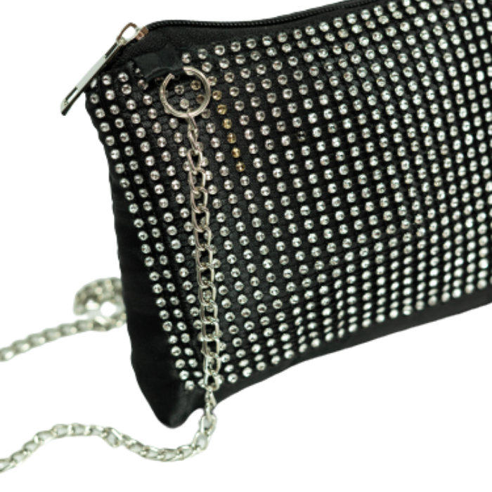[41075] CARTERA FULL STRASS CON CADENA