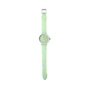 RELOJ MALLA CUADRANTE CON GLITTER Y MALLA SILICONADA EN COLORES