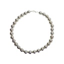 COLLAR EN PERLAS METAL GRANDE