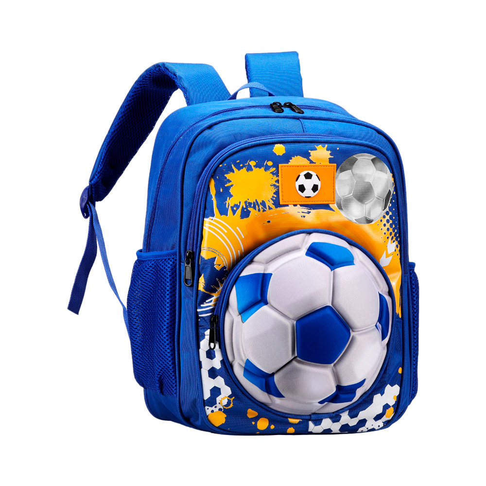 MOCHILA INFANTIL PELOTA DE FUTBOL 3D