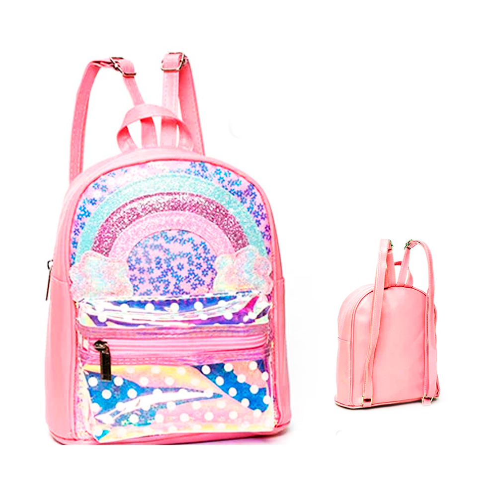 MOCHILA INFANTIL ARCOIRIS LENTEJUELAS