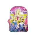 MOCHILA 14 PULGADAS PRINCESAS BARBIE CON CARTERITA