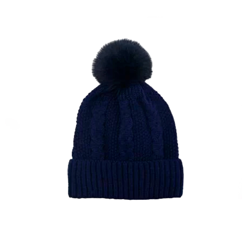 GORRO INFANTIL TEJIDO CON INTERIOR PIEL