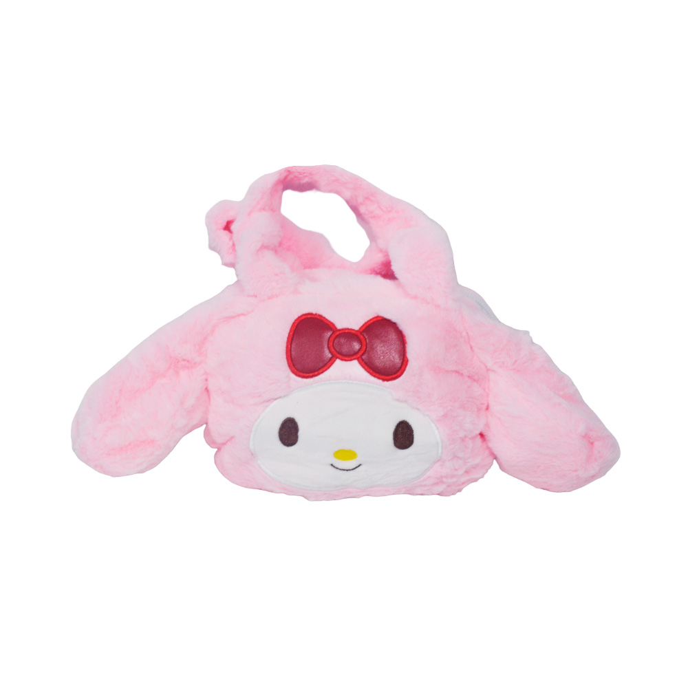 CARTERA PELUCHE CON OREJITAS