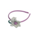 VINCHA FINA CON APLIQUE DE FLOR