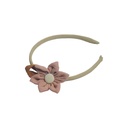 VINCHA FINA CON APLIQUE DE FLOR