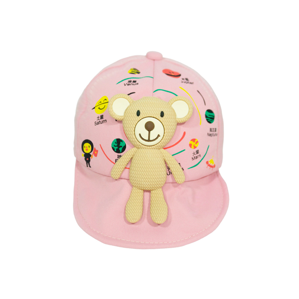 GORRA INFANTIL CON APLIQUE DE OSITO