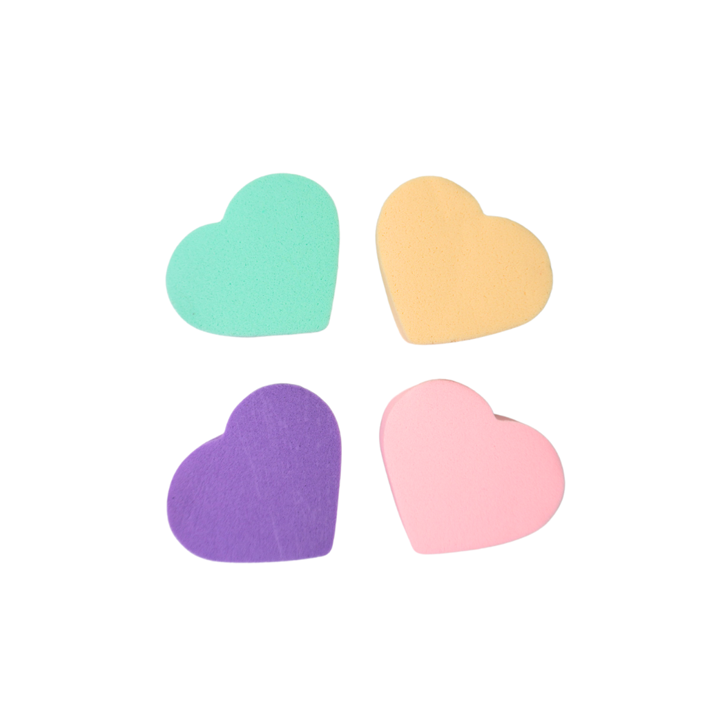 ESPONJA FORMA FLOR X4
