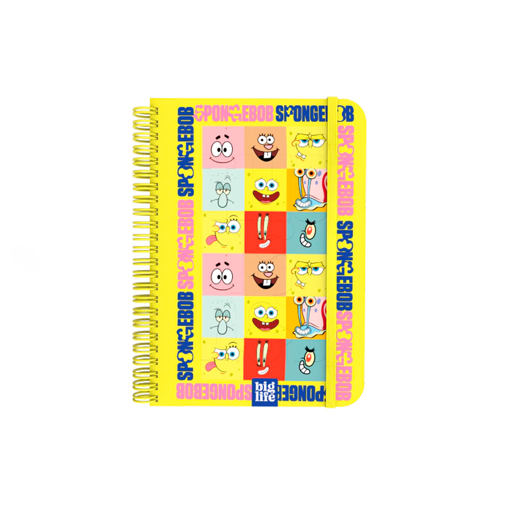 CUADERNO A5 15X21 BOB ESPONJA 120 PAGINAS