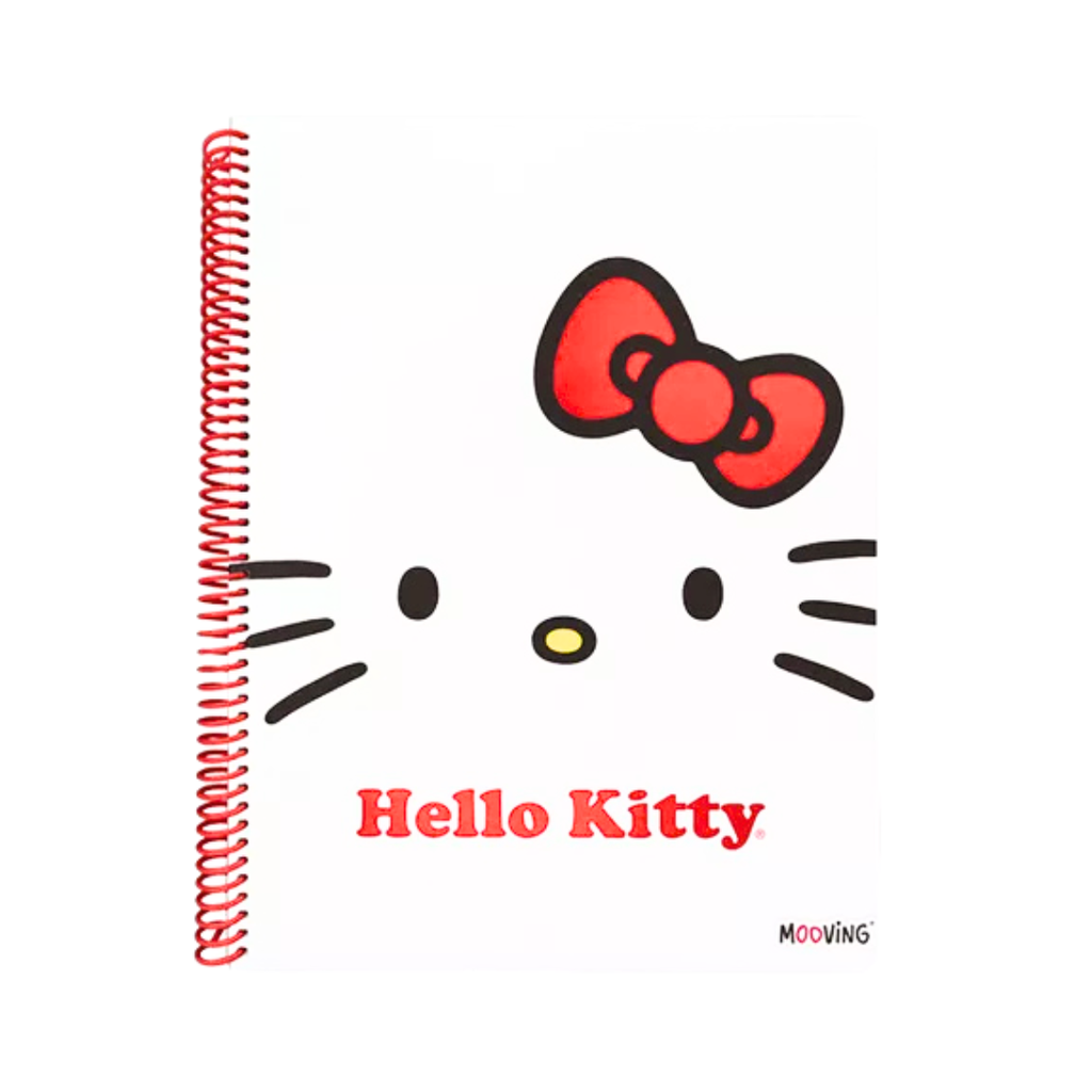 CUADERNO UNIVERSITARIO RAYADO HELLO KITTY