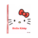 CUADERNO UNIVERSITARIO RAYADO HELLO KITTY