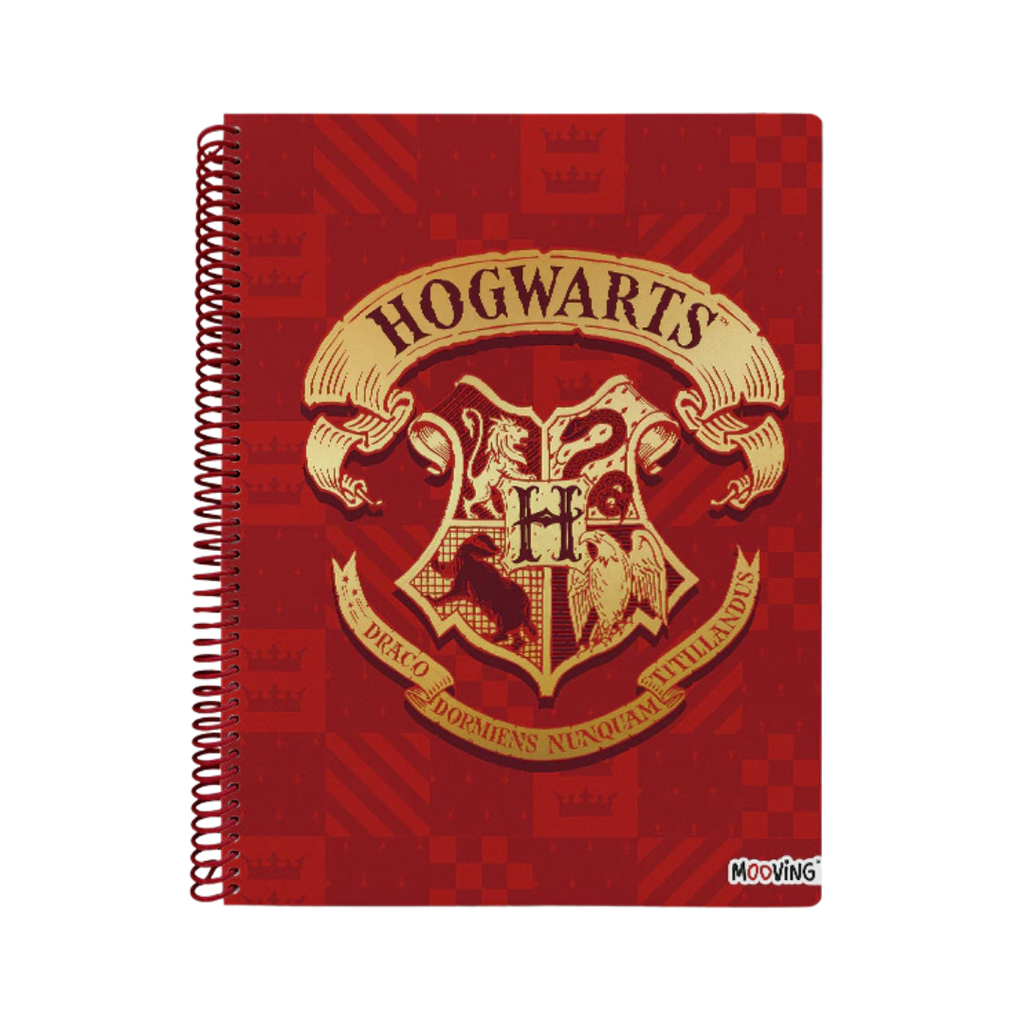 CUADERNO A4 TAPA DURA 96HJS HARRY POTTER