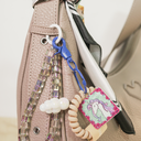 LLAVERO CHARMS PIEDRITAS MODELOS SURTIDOS