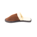 PANTUFLAS DE HOMBRE SIMIL CARPINCHO CON CORDERITO TALLE 41-42